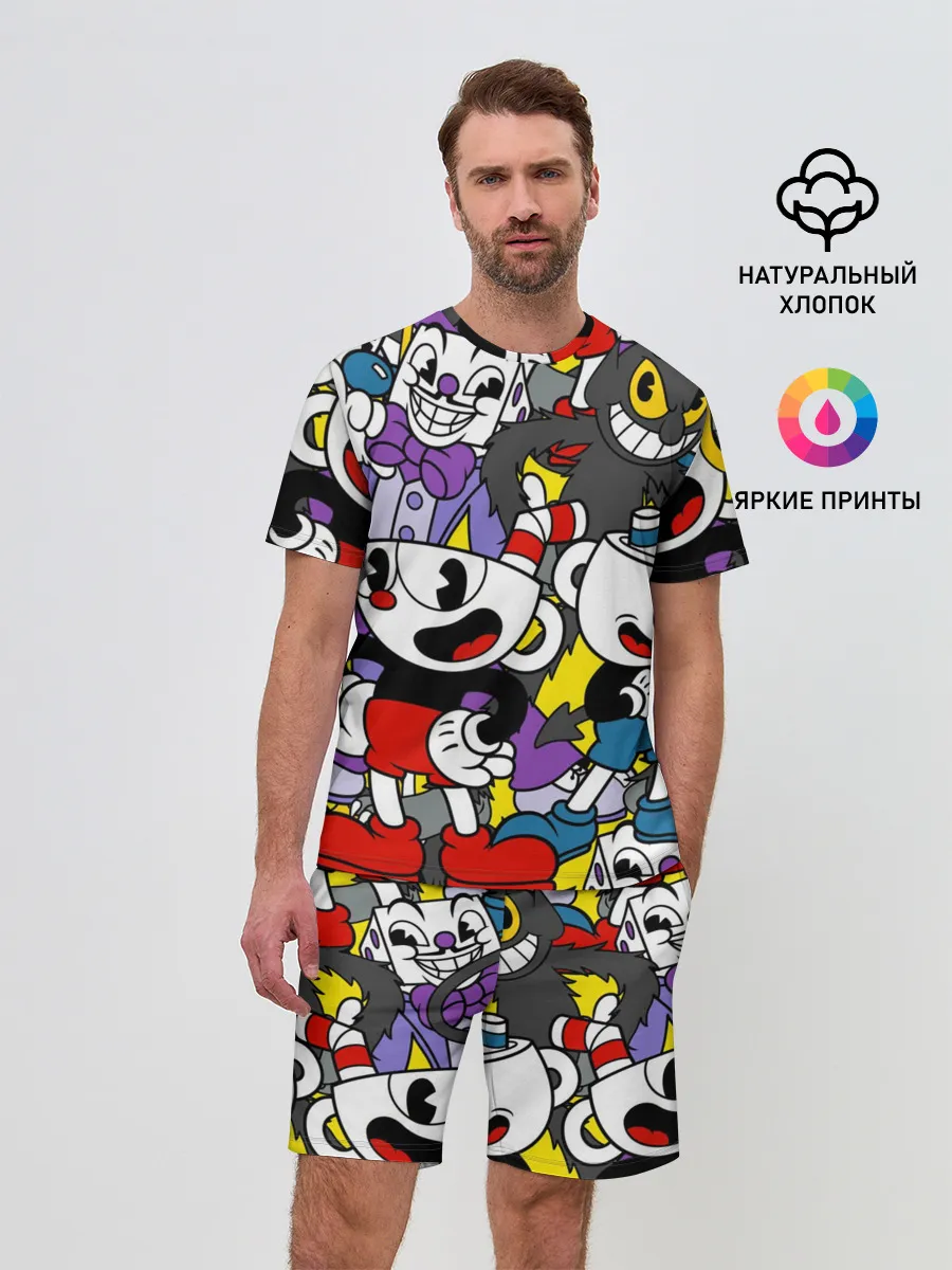 Мужской костюм с шортами / Cuphead