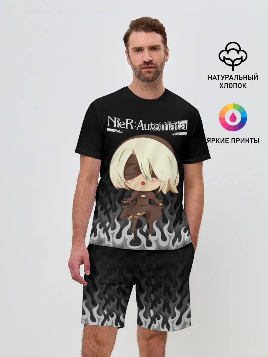 Мужской костюм с шортами / NIER AUTOMATA