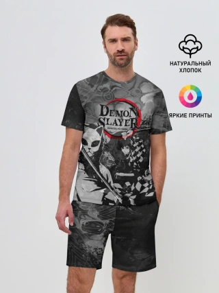 Мужской костюм с шортами / The demons must die