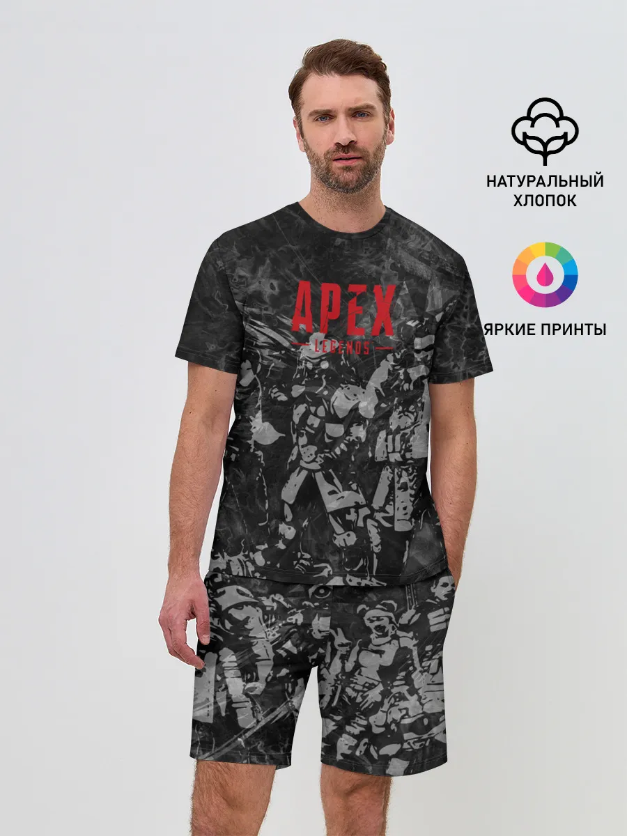 Мужской костюм с шортами / Apex Legends / Легенды Апекса