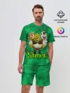 Мужской костюм с шортами / ШРЕК