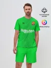 Мужской костюм с шортами / FC Barcelona | Goalkeeper 2021/22