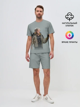 Мужской костюм с шортами / КиберГеральт