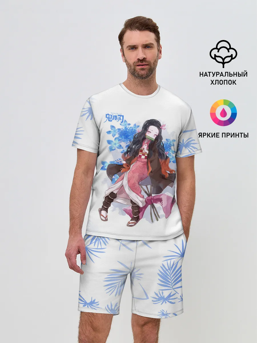 Мужской костюм с шортами / Незуко Камадо Kimetsu no Yaiba