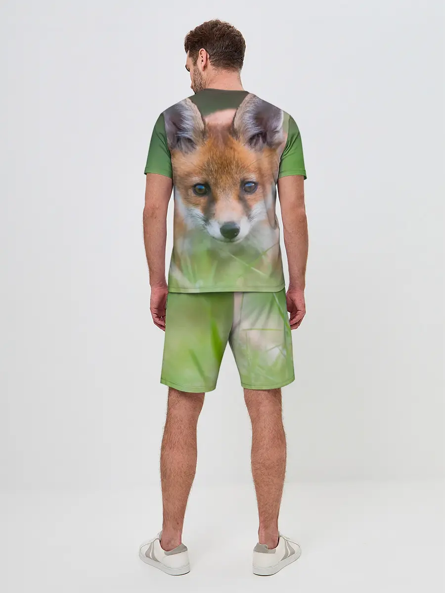 Мужской костюм с шортами / Лисенок в засаде