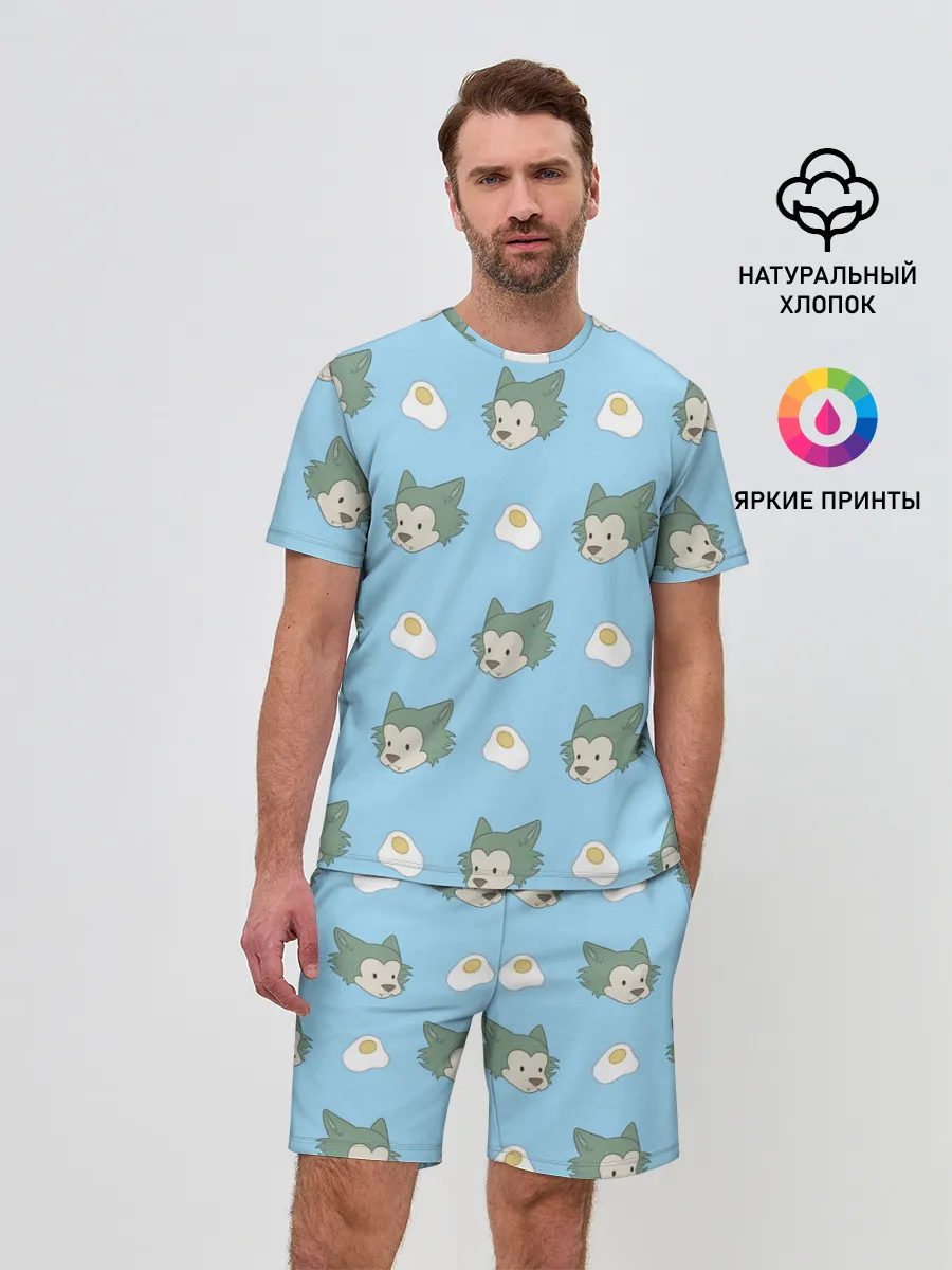 Мужской костюм с шортами / Legosi pattern