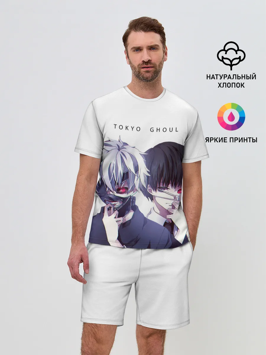 Мужской костюм с шортами / Токийский гуль