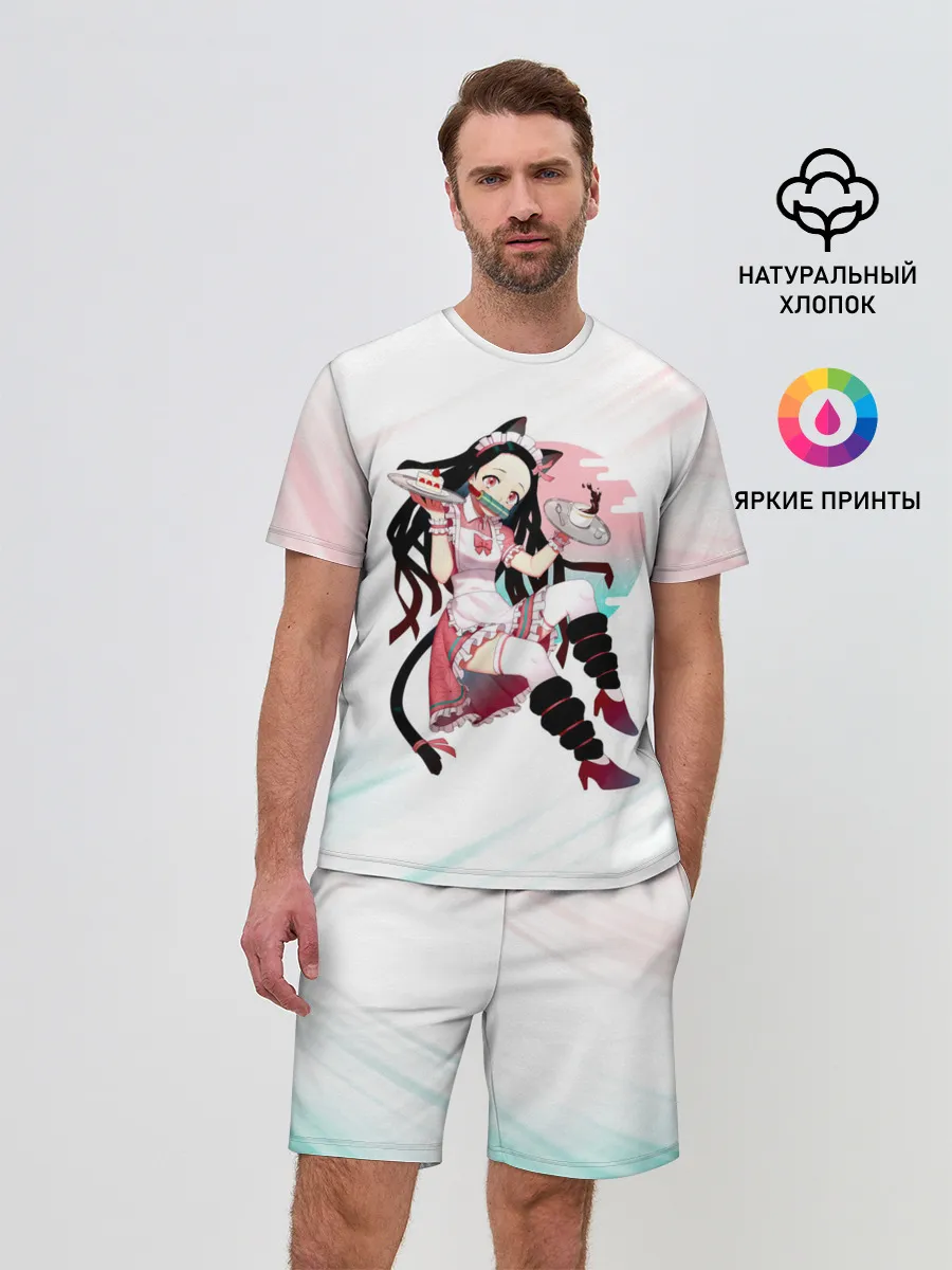 Мужской костюм с шортами / Незуко Камадо Kimetsu no Yaiba