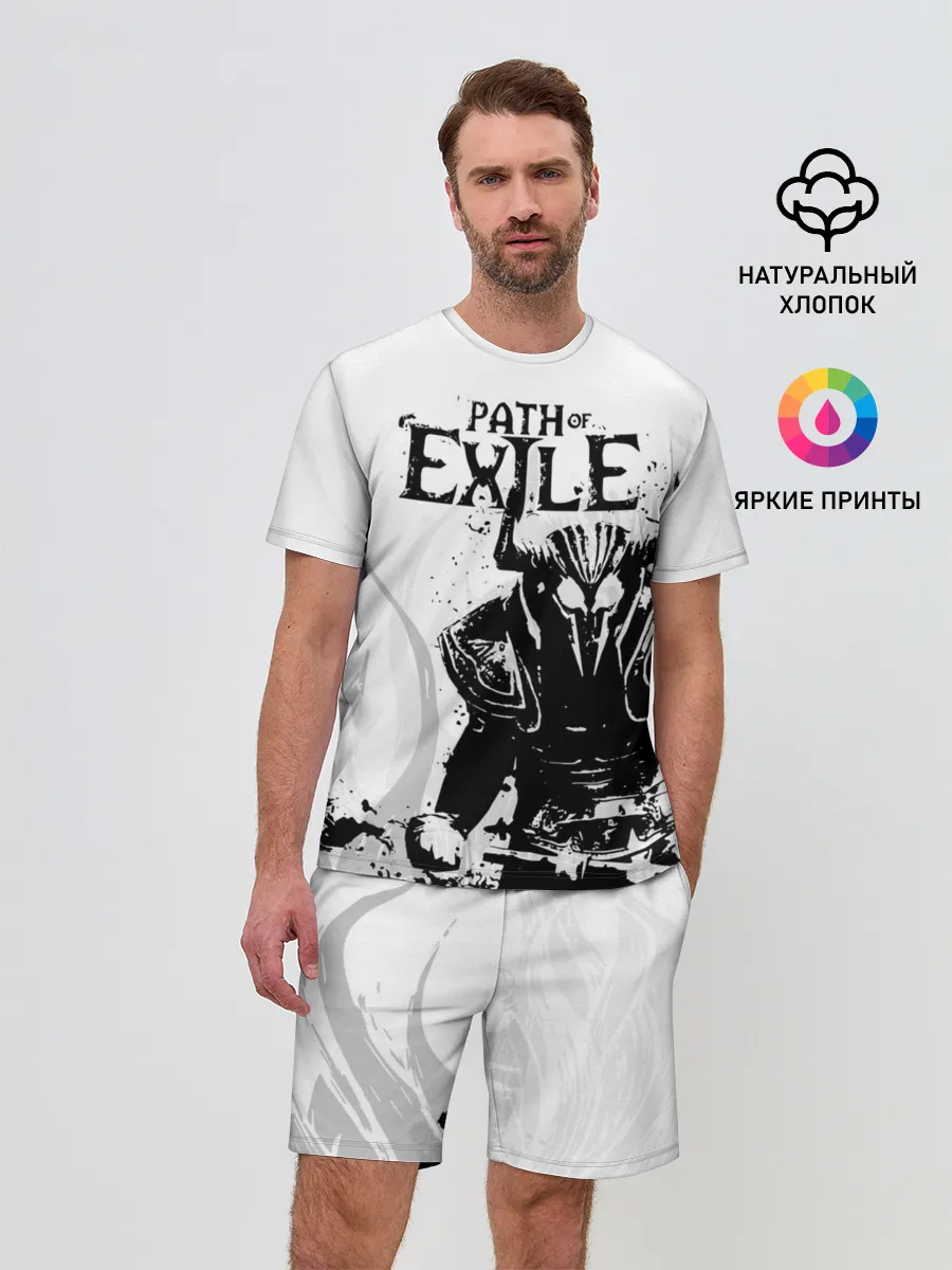 Мужской костюм с шортами / PATCH OF EXILE WARRIOR