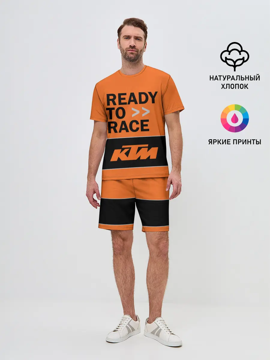 Мужской костюм с шортами / KTM | READY TO RACE