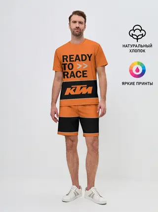Мужской костюм с шортами / KTM | READY TO RACE