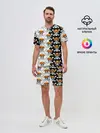 Мужской костюм с шортами / ONE PIECE / ВАН ПИС / УЗОР