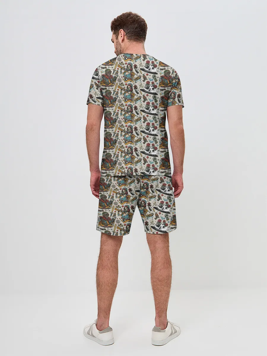 Мужской костюм с шортами / апокалипсис / конец света