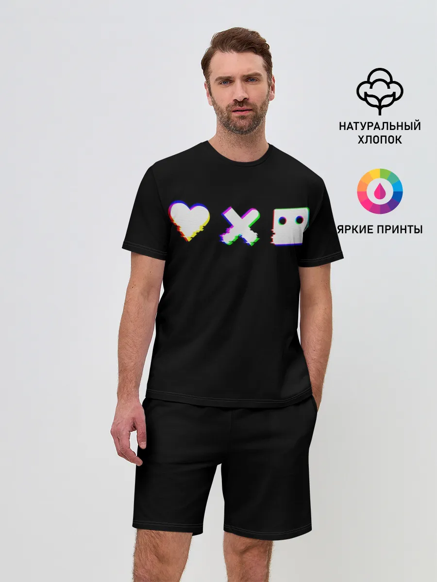 Мужской костюм с шортами / Love Death and Robots