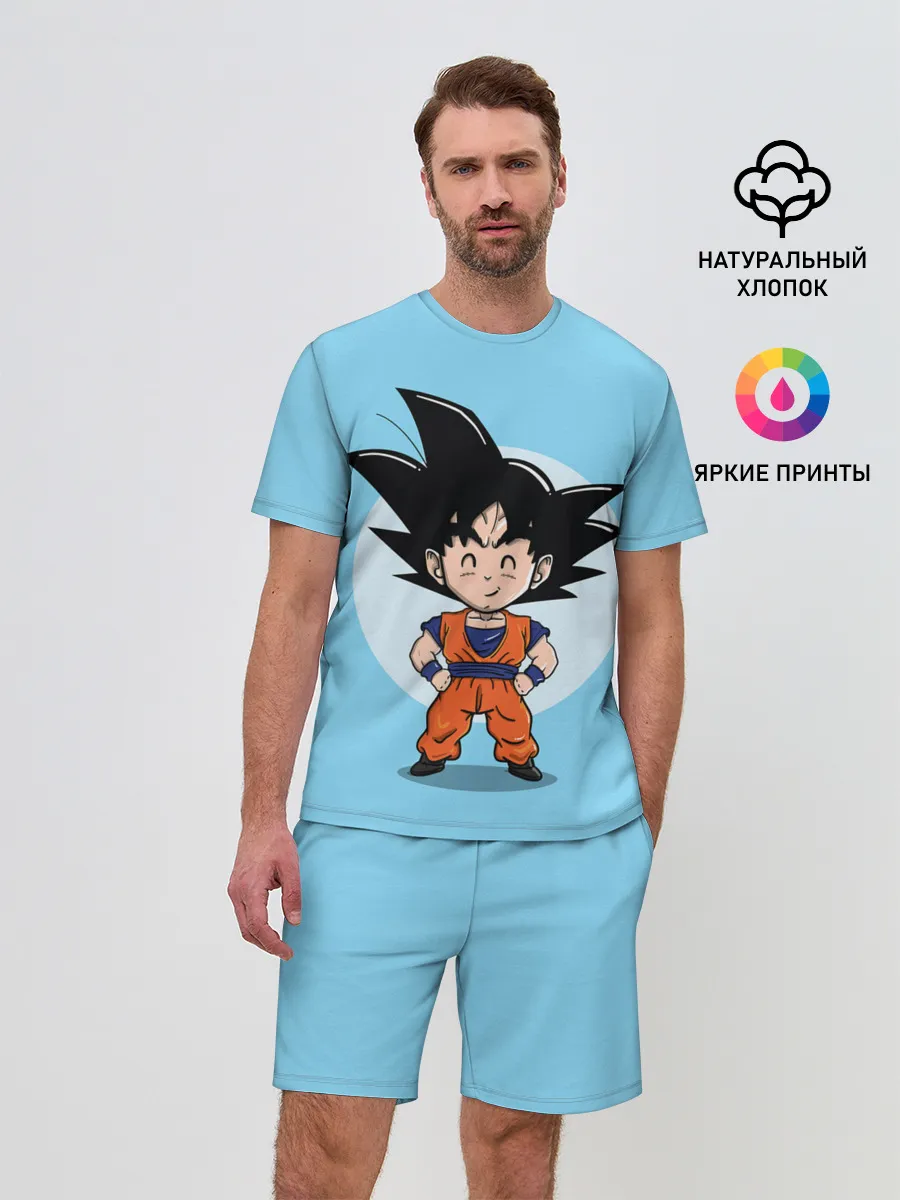Мужской костюм с шортами / Sweet Goku