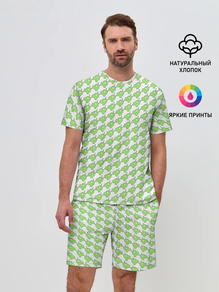 Мужской костюм с шортами / Мозговые слизни