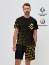 Мужской костюм с шортами / BINANCE / БИНАНС / БАНАН