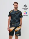 Мужской костюм с шортами / 3D VIP GOLD CORNERS