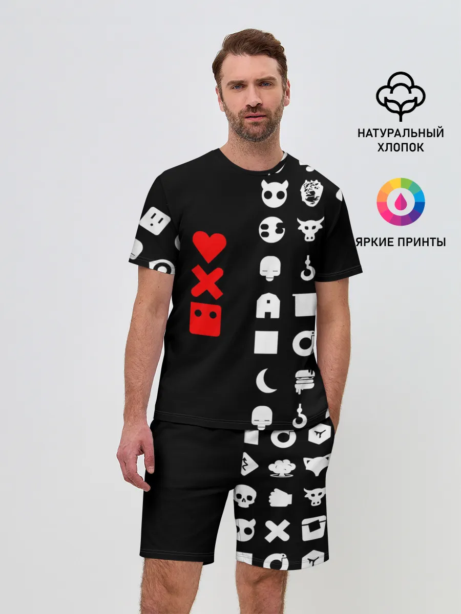 Мужской костюм с шортами / Любовь, смерть и роботы