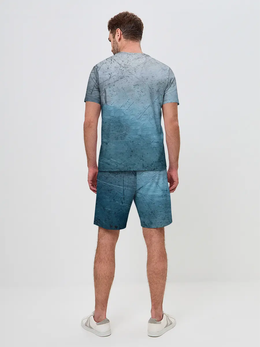 Мужской костюм с шортами / Blue Glass