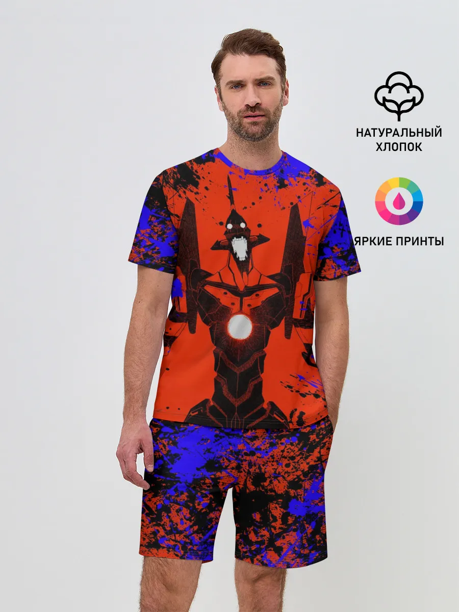 Мужской костюм с шортами / Евангелион | Evangelion