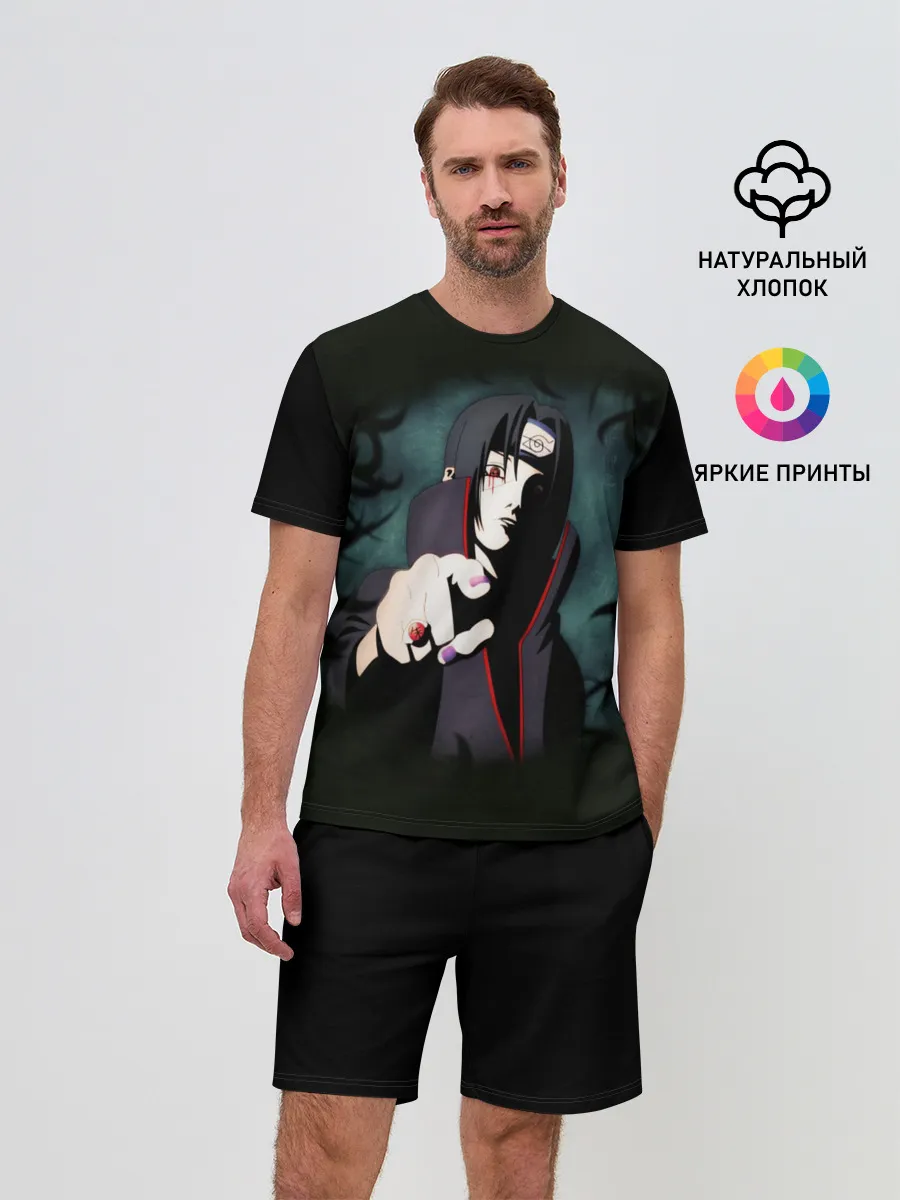 Мужской костюм с шортами / Итачи Аниме | Anime Itachi