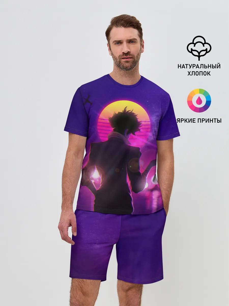 Мужской костюм с шортами / Cowboy Bebop. Spike Spiegel