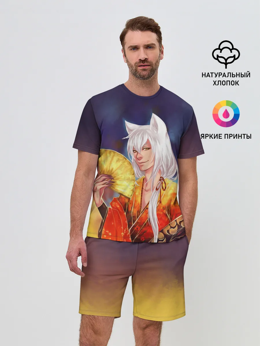 Мужской костюм с шортами / Томоэ