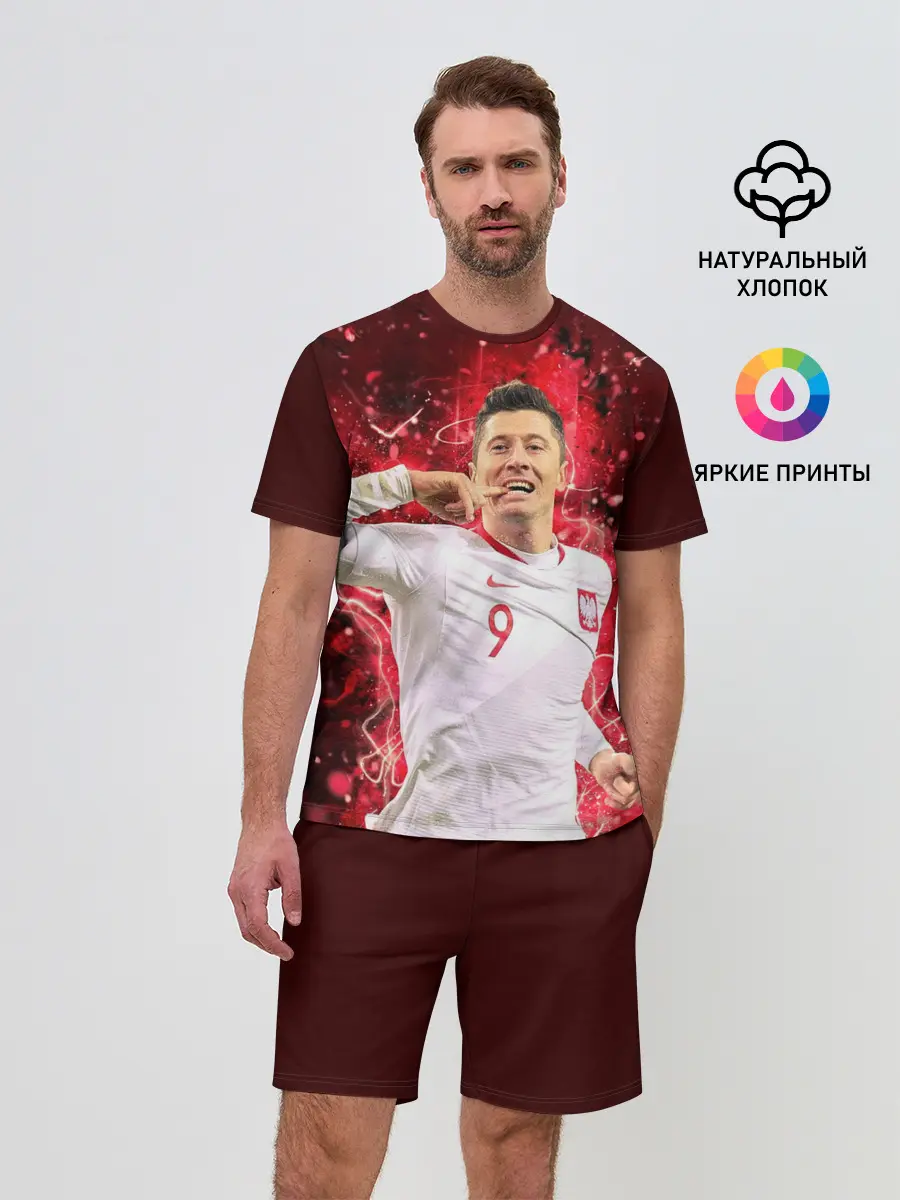 Мужской костюм с шортами / Lewandowski | Левандовски | 9