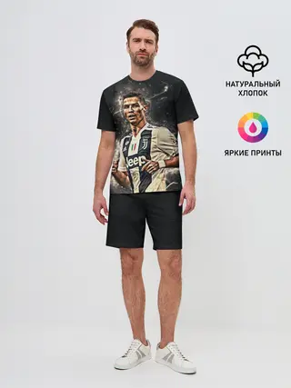 Мужской костюм с шортами / Криштиану Роналду