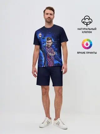 Мужской костюм с шортами / Lionel Messi | Barcelona | 10