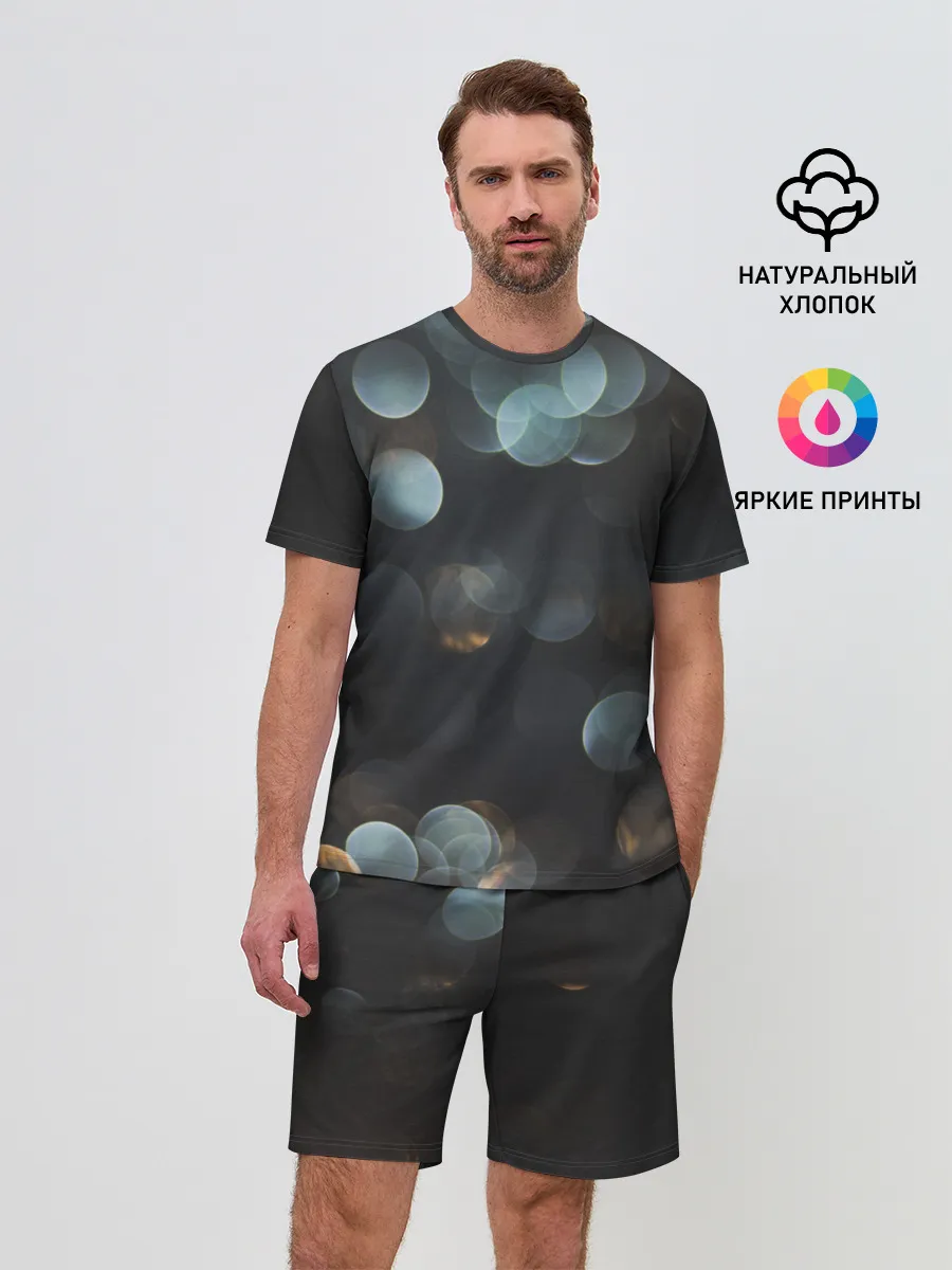 Мужской костюм с шортами / боке