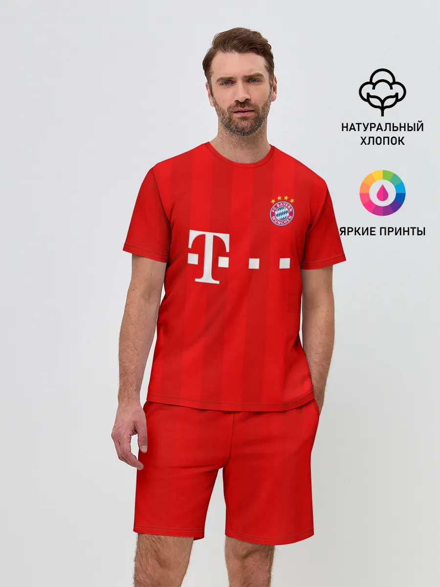 Мужской костюм с шортами / Форма Баварии - Левандовски