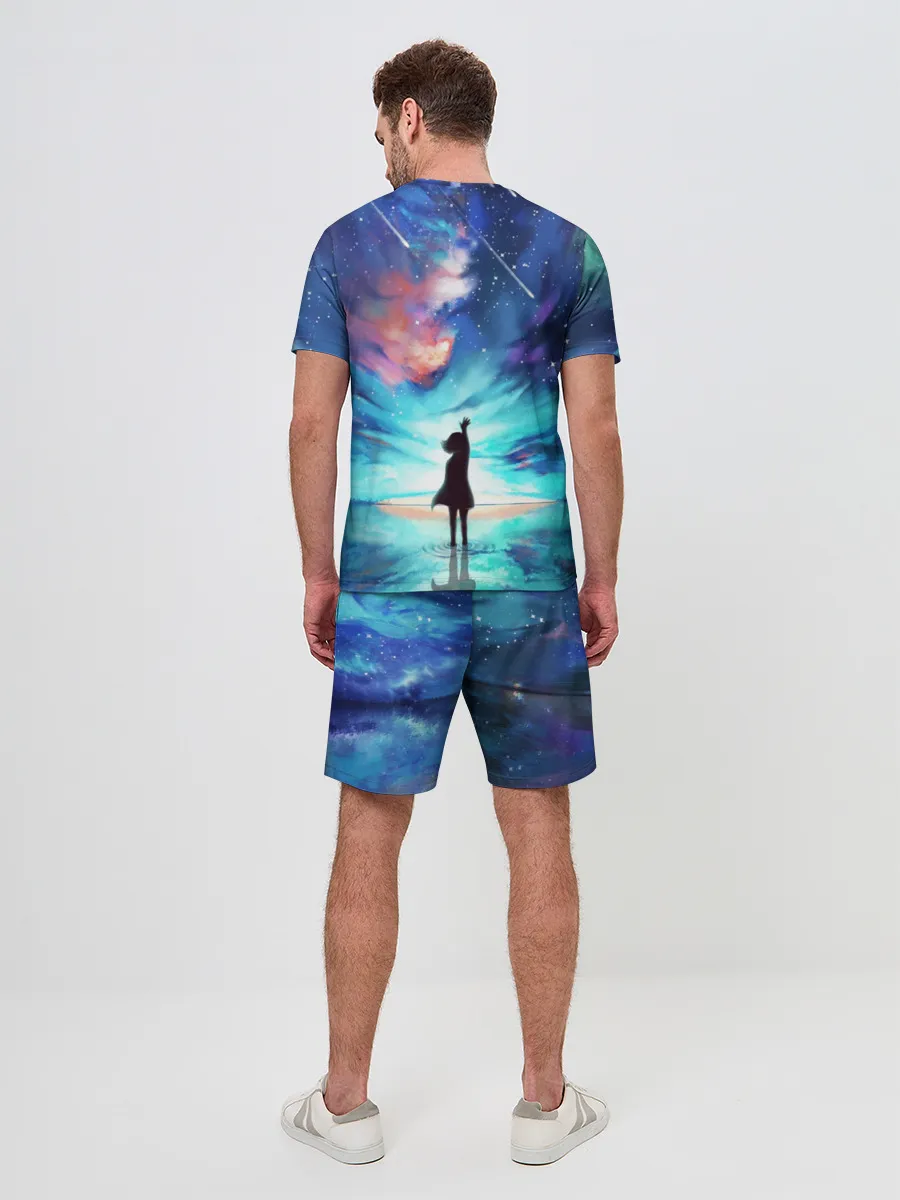 Мужской костюм с шортами / Дотянуться до космоса