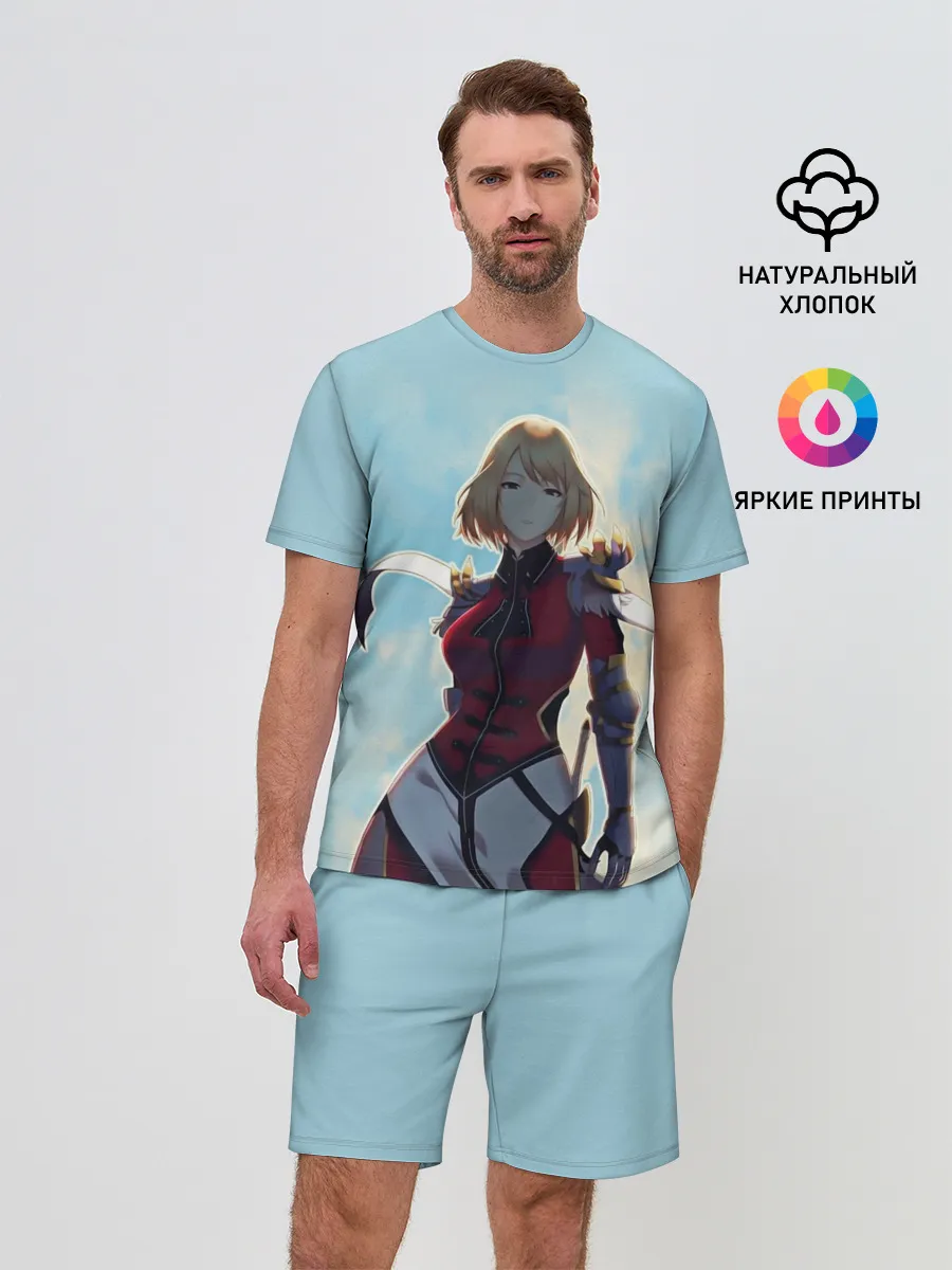 Мужской костюм с шортами / Cha Hae-In