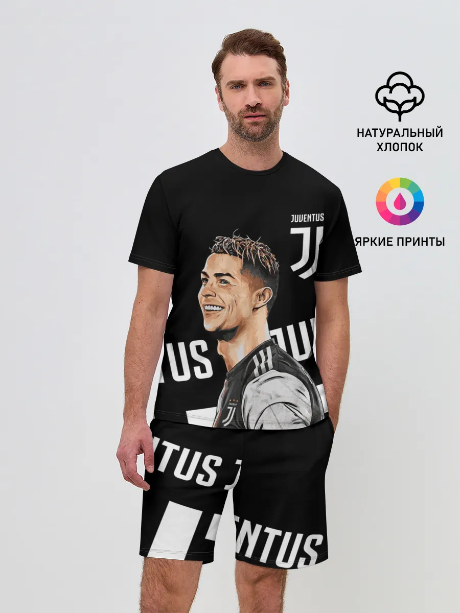 Мужской костюм с шортами / КРИШТИАНУ РОНАЛДУ / JUVENTUS