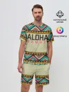 Мужской костюм с шортами / АЛОХА ГАВАЙИ, ALOHA, SUMMER