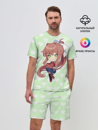 Мужской костюм с шортами / Chibi Monika