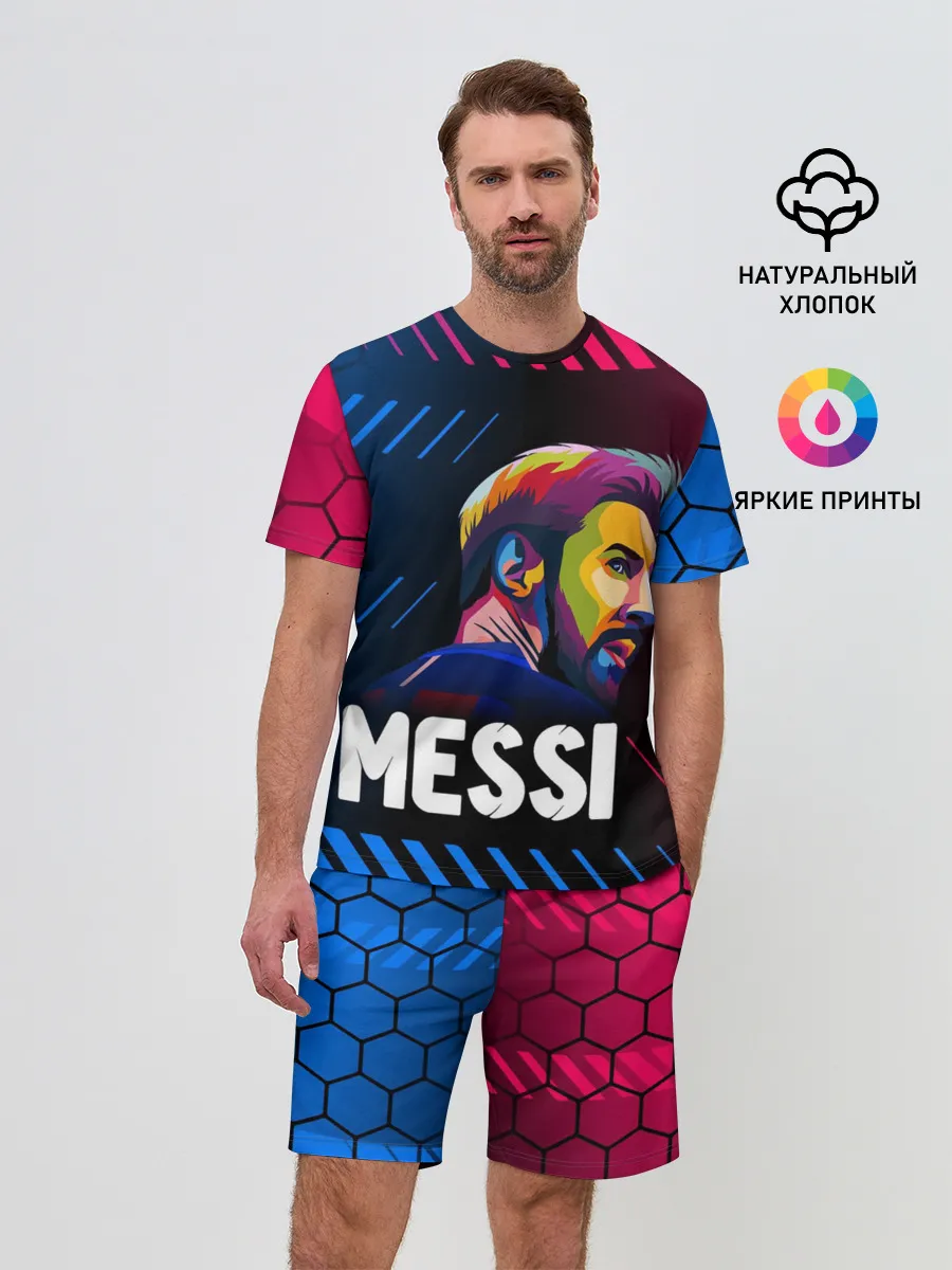 Мужской костюм с шортами / ЛИОНЕЛЬ МЕССИ / BARCELONA