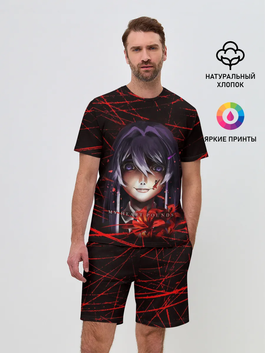 Мужской костюм с шортами / Doki Doki Literature Club Юри