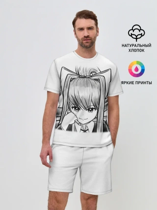 Мужской костюм с шортами / Doki Doki Literature Club