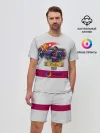 Мужской костюм с шортами / Фати игрок Барселоны