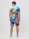 Мужской костюм с шортами / Морские черепахи