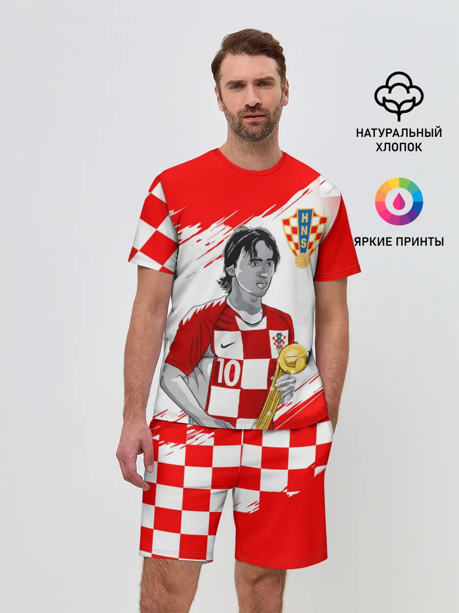 Мужской костюм с шортами / ЛУКА МОДРИЧ / LUKA MODRIC