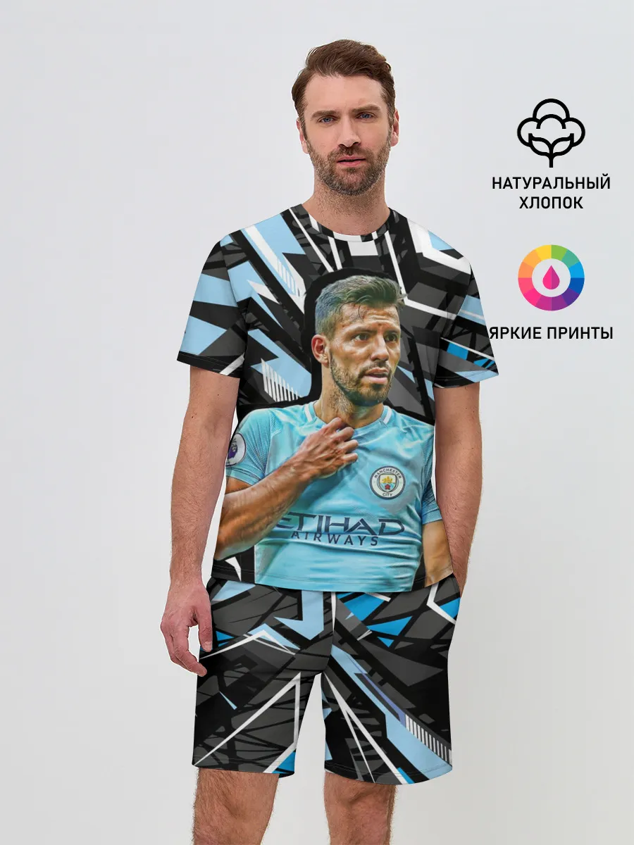 Мужской костюм с шортами / Серхио Агуэро