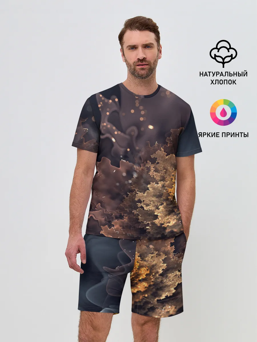 Мужской костюм с шортами / КосмиЧеский Цветок