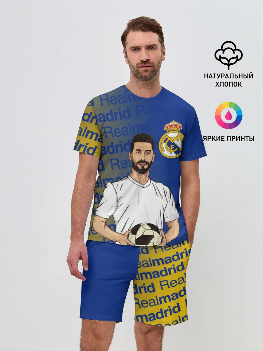 Мужской костюм с шортами / СЕРХИО РАМОС / РЕАЛ МАДРИД