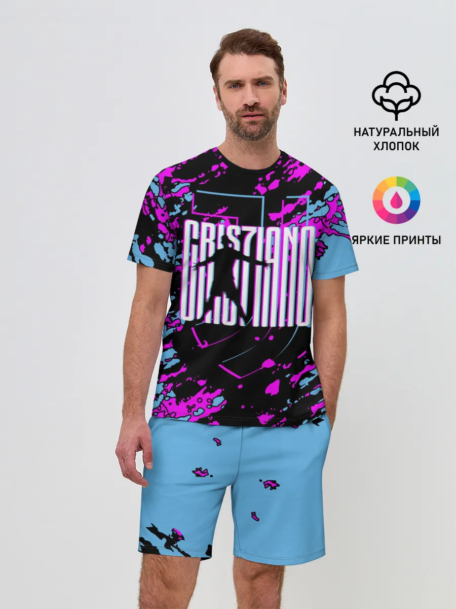 Мужской костюм с шортами / Криштиану Роналду