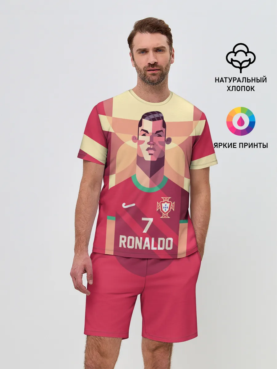 Мужской костюм с шортами / Криштиану Роналду