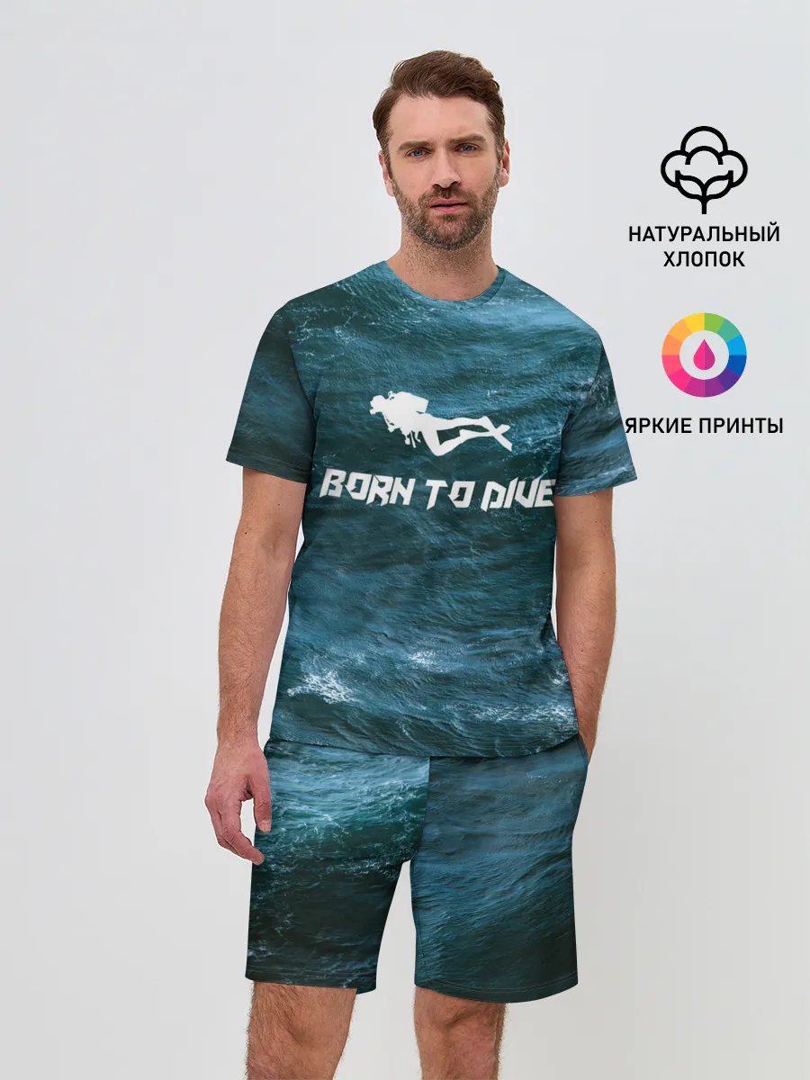 Мужской костюм с шортами / дайвинг